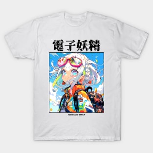 Pastel Kawaii Stylish Anime Girl Manga Aesthetic Streetwear T-Shirt